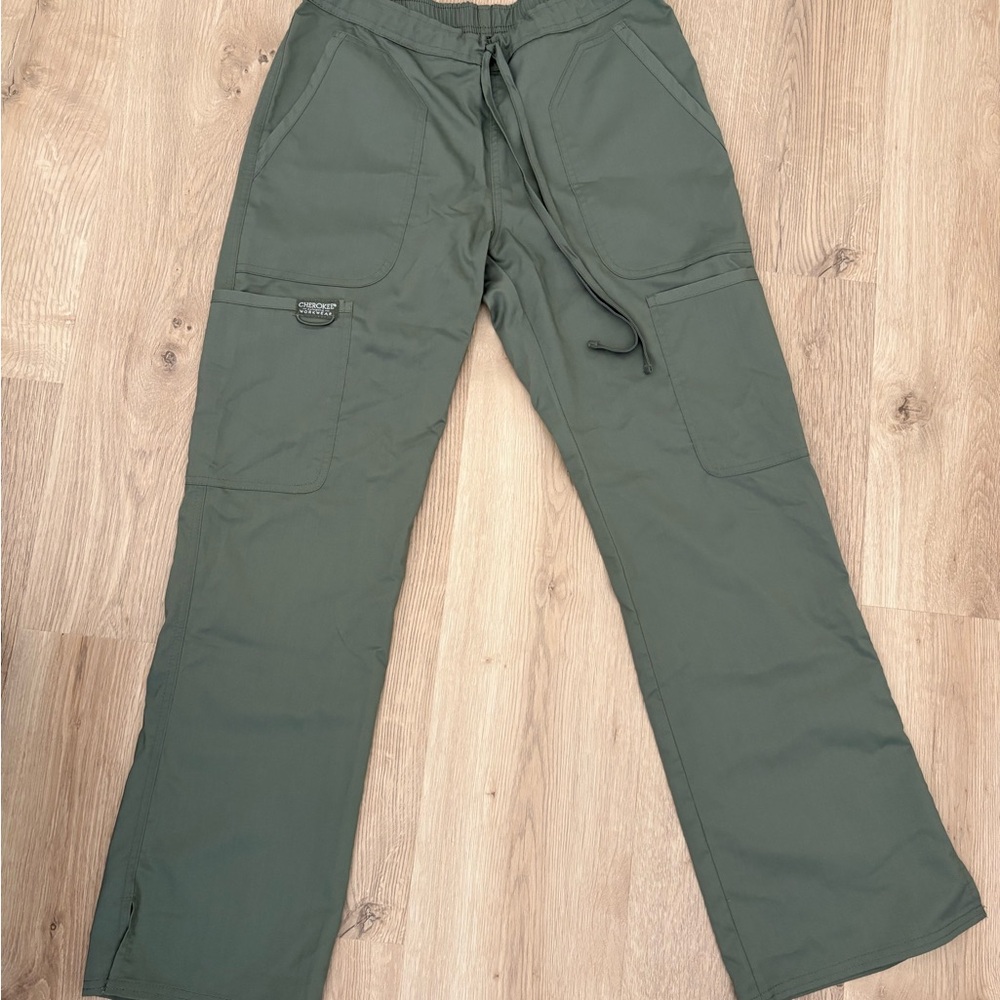 Cherokee Olive Green Scrubs